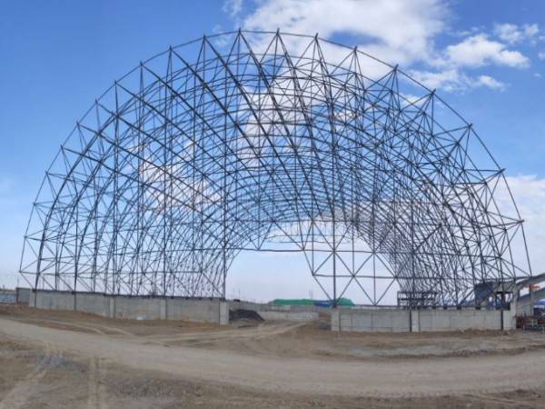 酒泉体育场网架结构